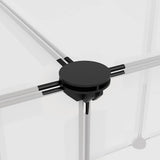 Small Animal Cage Transparent 143x107x93 cm PP and Steel - Close-Up Angle