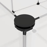 Small Animal Cage Transparent 144x74x46.5 cm PP and Steel - Close-Up Angle