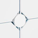 Cube Storage Cabinet for Kids with 12 Cubes Green PP - Close-Up Angle