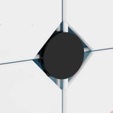 Cube Storage Cabinet for Kids with 12 Cubes Blue PP - Close-Up Angle