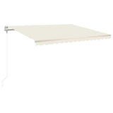 Automatic Retractable Awning 400x300 cm Cream