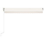 Automatic Retractable Awning 400x300 cm Cream