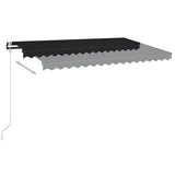 Automatic Retractable Awning 400x350 cm Anthracite