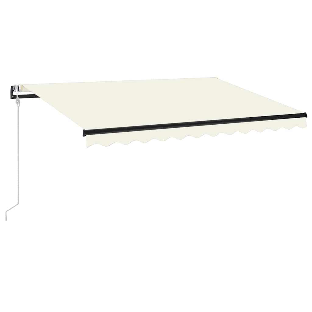 Automatic Awning with LED&Wind Sensor 300x250 cm Cream
