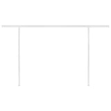 Automatic Retractable Awning with Posts 4x3 m Anthracite - Close-Up Angle