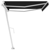 Freestanding Automatic Awning 450x300 cm Anthracite - Side View