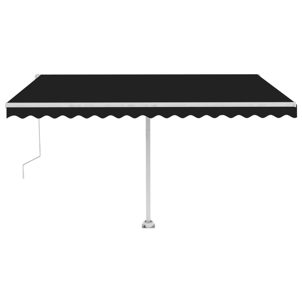 Freestanding Automatic Awning 400x350 cm Anthracite