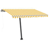 Freestanding Automatic Awning 300x250cm Yellow/White