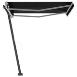 Freestanding Automatic Awning 300x250 cm Anthracite