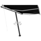 Freestanding Automatic Awning 300x250 cm Anthracite - 45-Degree Angle