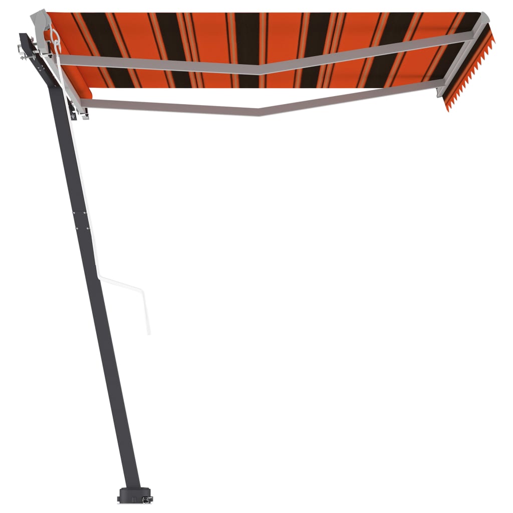 Freestanding Automatic Awning 300x250cm Orange/Brown