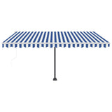 Freestanding Automatic Awning 400x300cm Blue/White