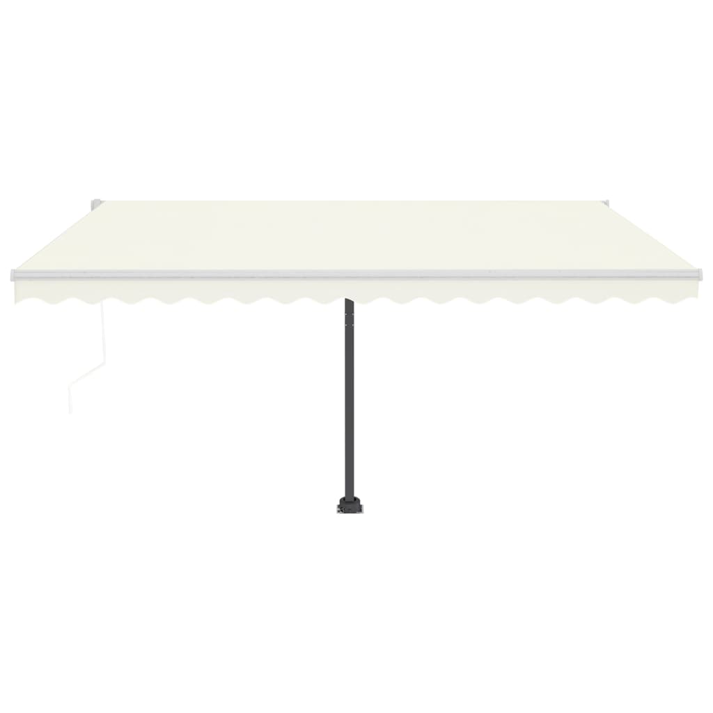 Freestanding Automatic Awning 400x300 cm Cream