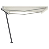 Freestanding Automatic Awning 400x300 cm Cream