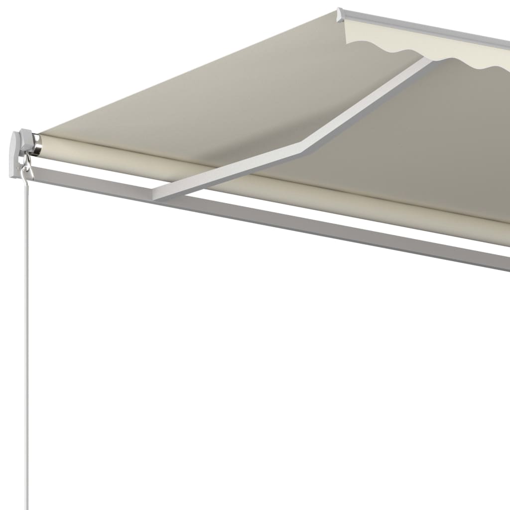 Freestanding Automatic Awning 400x300 cm Cream