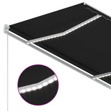 Automatic Awning with LED & Wind Sensor 3x2,5 m Anthracite