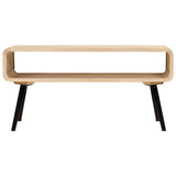 Coffee Table 95x40x45 cm Solid Wood Mango - Front View