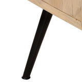 Coffee Table 95x40x45 cm Solid Wood Mango - 45-Degree Angle