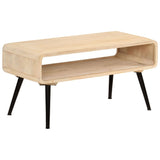 Coffee Table 95x40x45 cm Solid Wood Mango - Extra Image