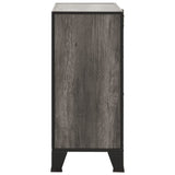 Storage Cabinets 2 pcs Grey 72x36x82 cm Metal and MDF