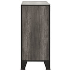 Storage Cabinets 2 pcs Grey 72x36x82 cm Metal and MDF