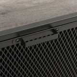 Storage Cabinets 2 pcs Grey 72x36x82 cm Metal and MDF - Extra Image