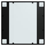 Wall Mirror Black 60x60 cm Metal