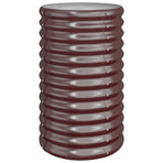 Garden Planter Galvanised Steel 40x40x68 cm Brown