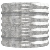 Garden Raised Bed Galvanised Steel 224x40x36 cm Silver