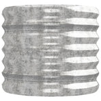 Garden Raised Bed Galvanised Steel 224x40x36 cm Silver
