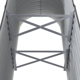 Garden Raised Bed Galvanised Steel 114x40x68 cm Anthracite - 45-Degree Angle