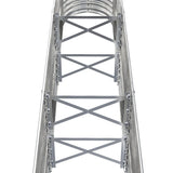 Garden Raised Bed Galvanised Steel 152x40x68 cm Silver - 45-Degree Angle