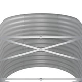 Garden Raised Bed Galvanised Steel 152x80x68 cm Anthracite