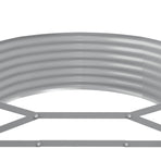 Garden Raised Bed Galvanised Steel 175x100x36 cm Anthracite