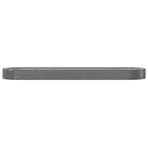 Garden Raised Bed Galvanised Steel 523x140x36 cm Grey