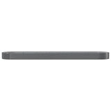 Garden Raised Bed Galvanised Steel 600x140x36 cm Grey - Side View