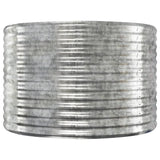 Garden Raised Bed Galvanised Steel 175x100x68 cm Silver
