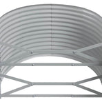 Garden Raised Bed Galvanised Steel 249x100x68 cm Anthracite