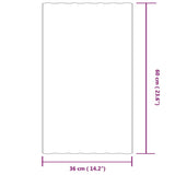 Roof Panels 12 pcs Galvanised Steel Grey 60x36 cm