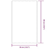Roof Panels 36 pcs Galvanised Steel Grey 60x36 cm