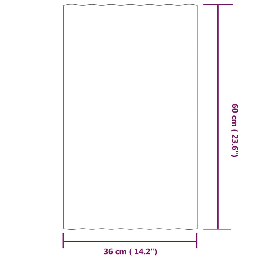 Roof Panels 36 pcs Galvanised Steel Grey 60x36 cm