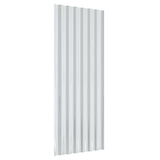 Roof Panels 12 pcs Galvanised Steel Anthracite 100x36 cm