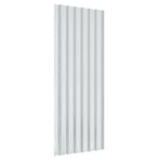 Roof Panels 12 pcs Galvanised Steel Anthracite 100x36 cm
