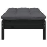 5 Piece Garden Lounge Set with Cushions Solid Pinewood