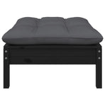 9 Piece Garden Lounge Set with Cushions Solid Pinewood