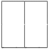 Outdoor Dog Kennel Steel 3.69 m?
