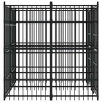 Outdoor Dog Kennel Steel 3,69 m²
