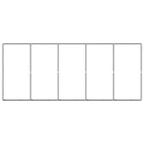 Outdoor Dog Kennel Steel 9.22 m² - 45-Degree Angle