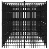 Outdoor Dog Kennel Steel 12.9 m?