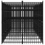 Outdoor Dog Kennel Steel 12,9 m²